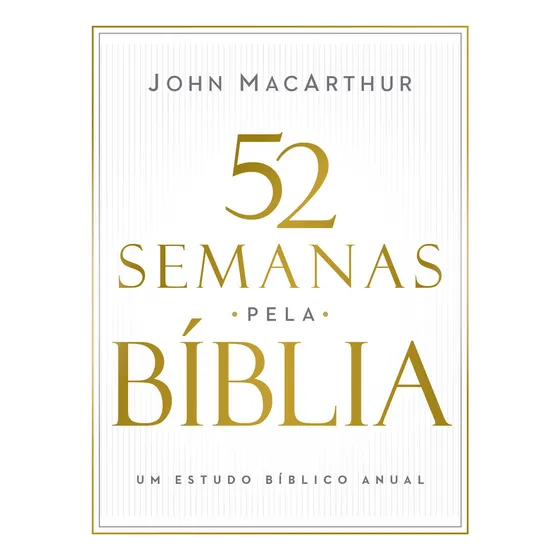 Capa de Bíblia de Estudo MacArthur